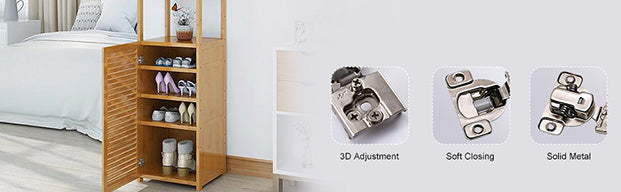 Charnières de porte d'armoire à fermeture douce pour cuisine