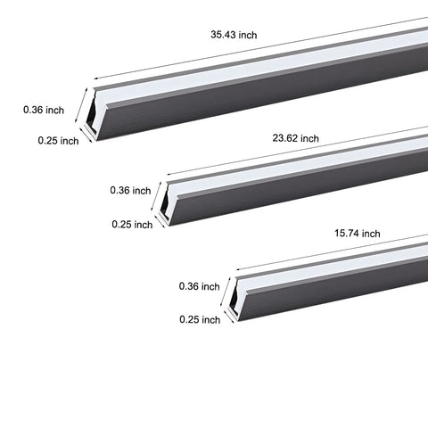 Dazuma Mini Recessed LED Strip Lights Under Cabinet Lighting
