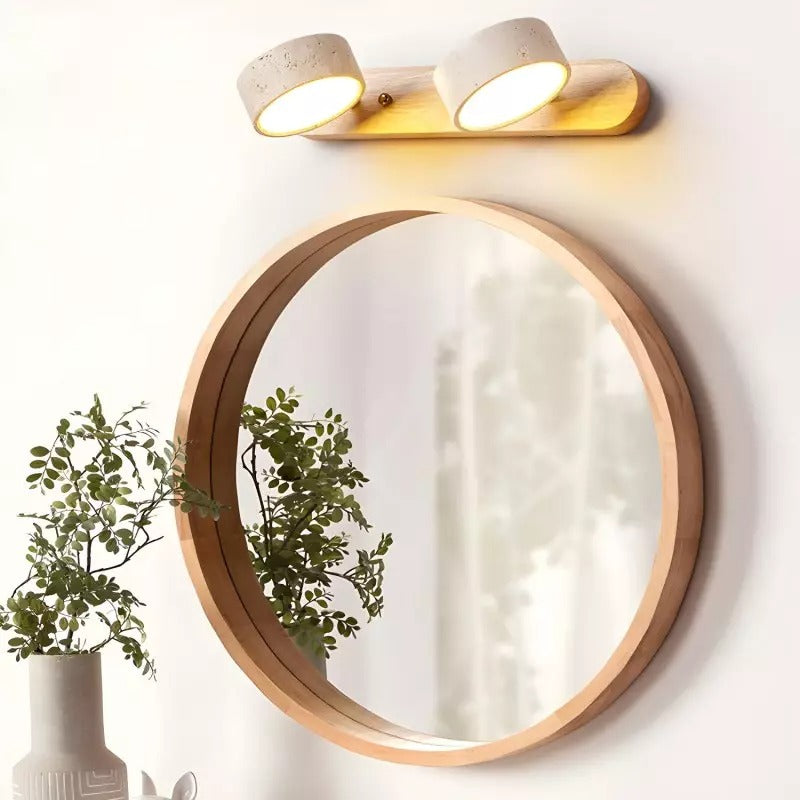 Applique murale Elias Rustic réglable en bois de travertin scene3.webp__PID:c9afc4e7-bb9e-4a16-9185-abb00d86c6b7