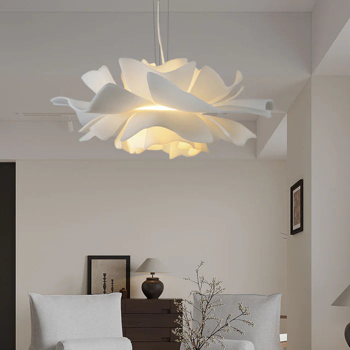 Lampada a sospensione moderna e minimalista a forma di fiore di loto bianco Elijah (10).webp__PID:255e56a8-e32f-44cf-9ff9-549c92300c47