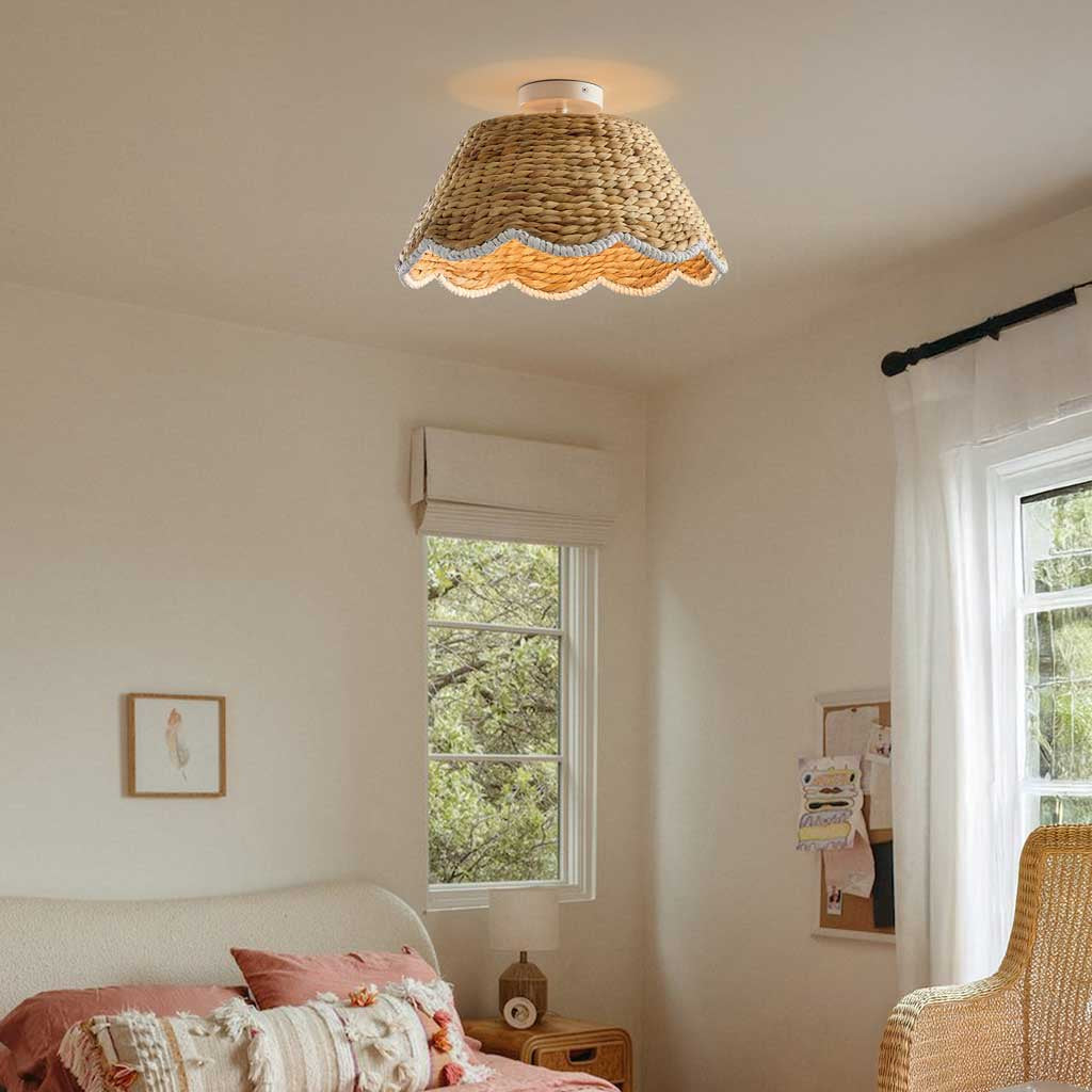 Bohemian Style Scallop Rattan Flush Mount Ceiling Light (3).webp__PID:388fa860-fdcf-4ff8-8d21-80baed32f86e