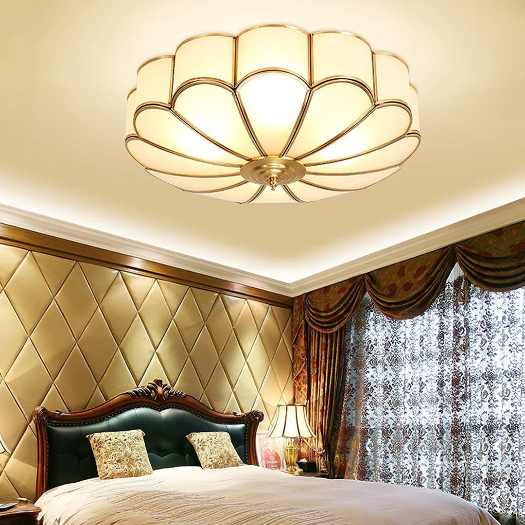 Cleo Vintage Floral Glass Ceiling Light scene8.webp__PID:5983ed2e-4224-4e62-9c2e-ffb378133798