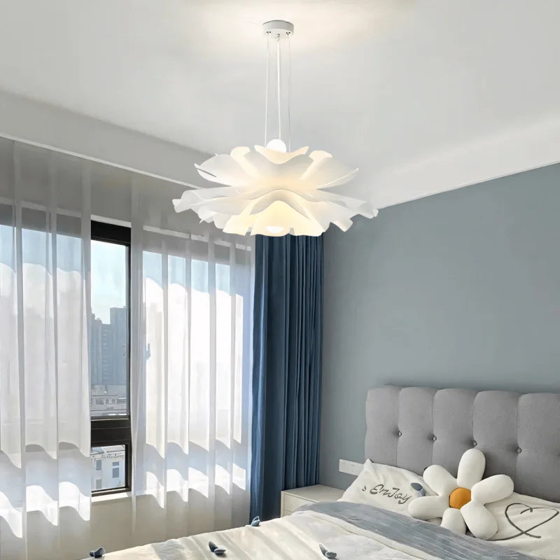 Lampada a sospensione moderna e minimalista a forma di fiore di loto bianco Elijah1 (4).webp__PID:47f7db68-60be-4038-9190-95577d4aff59
