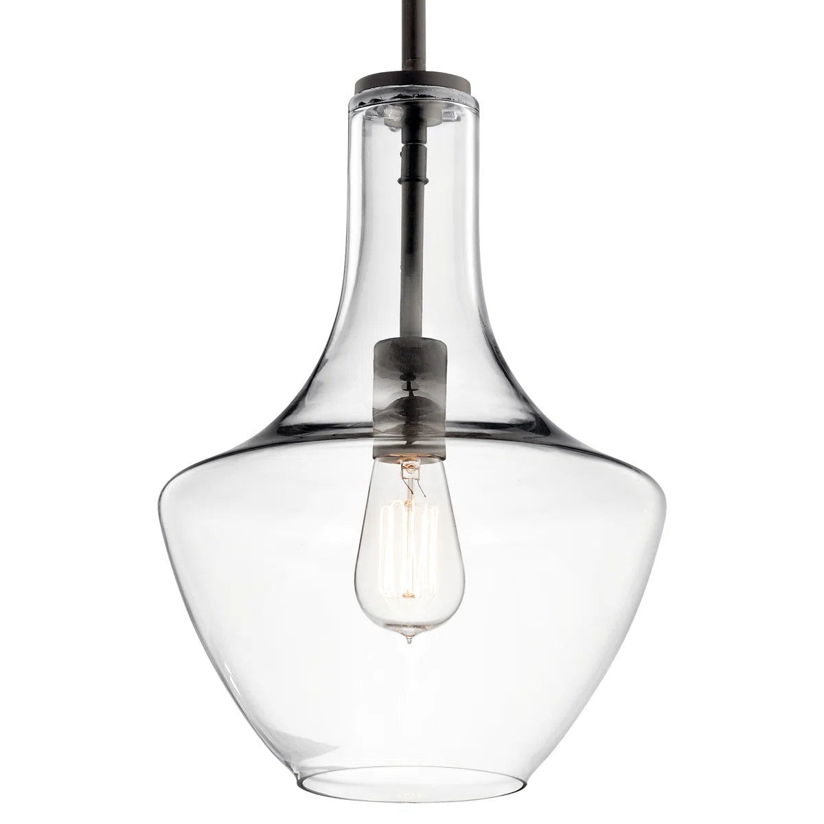 Cedra Modern Farmhouse Bell Glass Lampada a sospensione singola regolabile3.3.webp__PID:7a8fb6f1-9fc8-4034-bf14-10294c920d1c