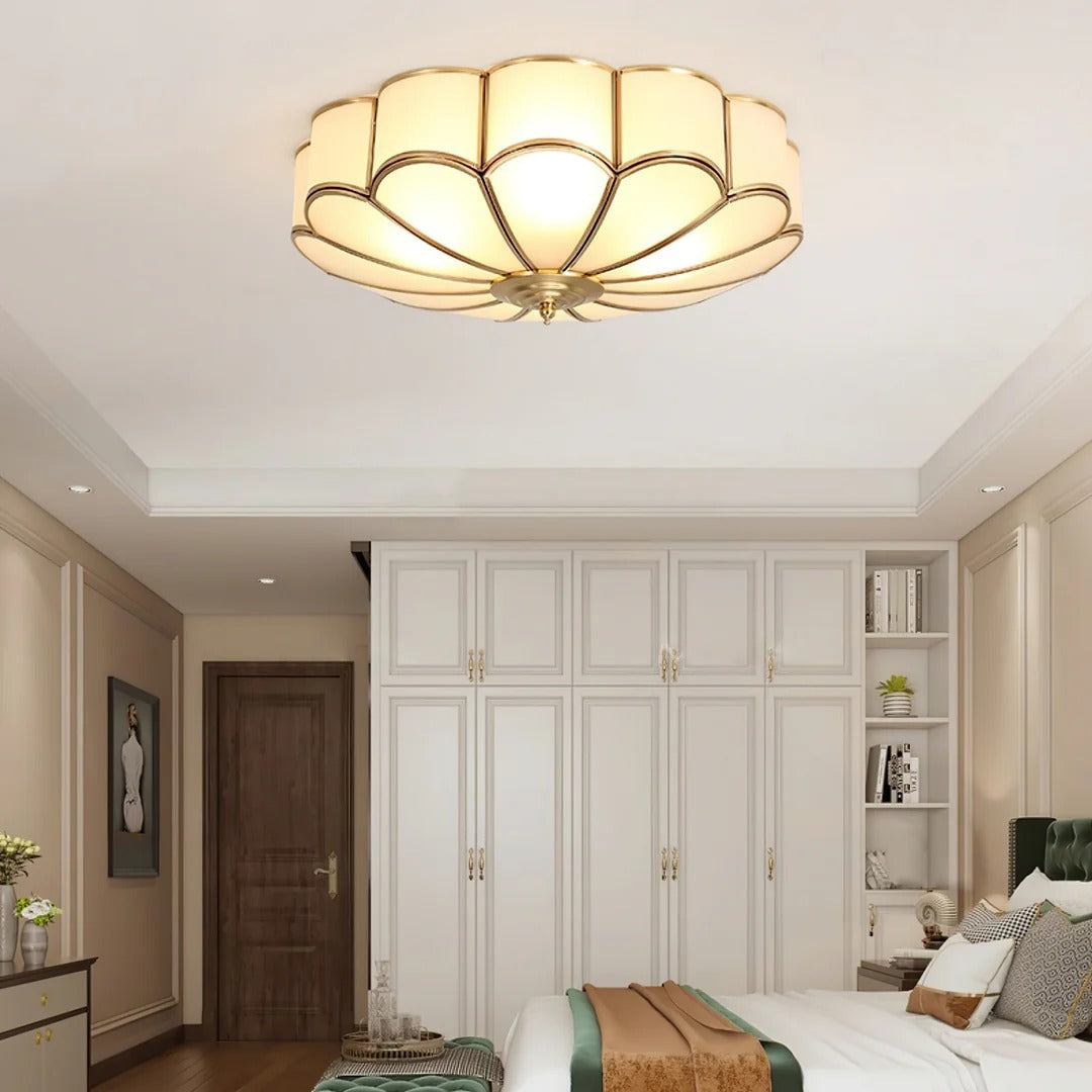 Cleo Vintage Floral Glass Ceiling Light scene2.webp__PID:769690aa-1663-4983-ad2e-4224fe62dc2e