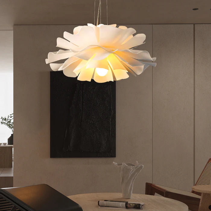 Lampada a sospensione moderna e minimalista a forma di fiore di loto bianco Elijah (12).webp__PID:56a8e32f-64cf-4ff9-949c-92300c47f7db