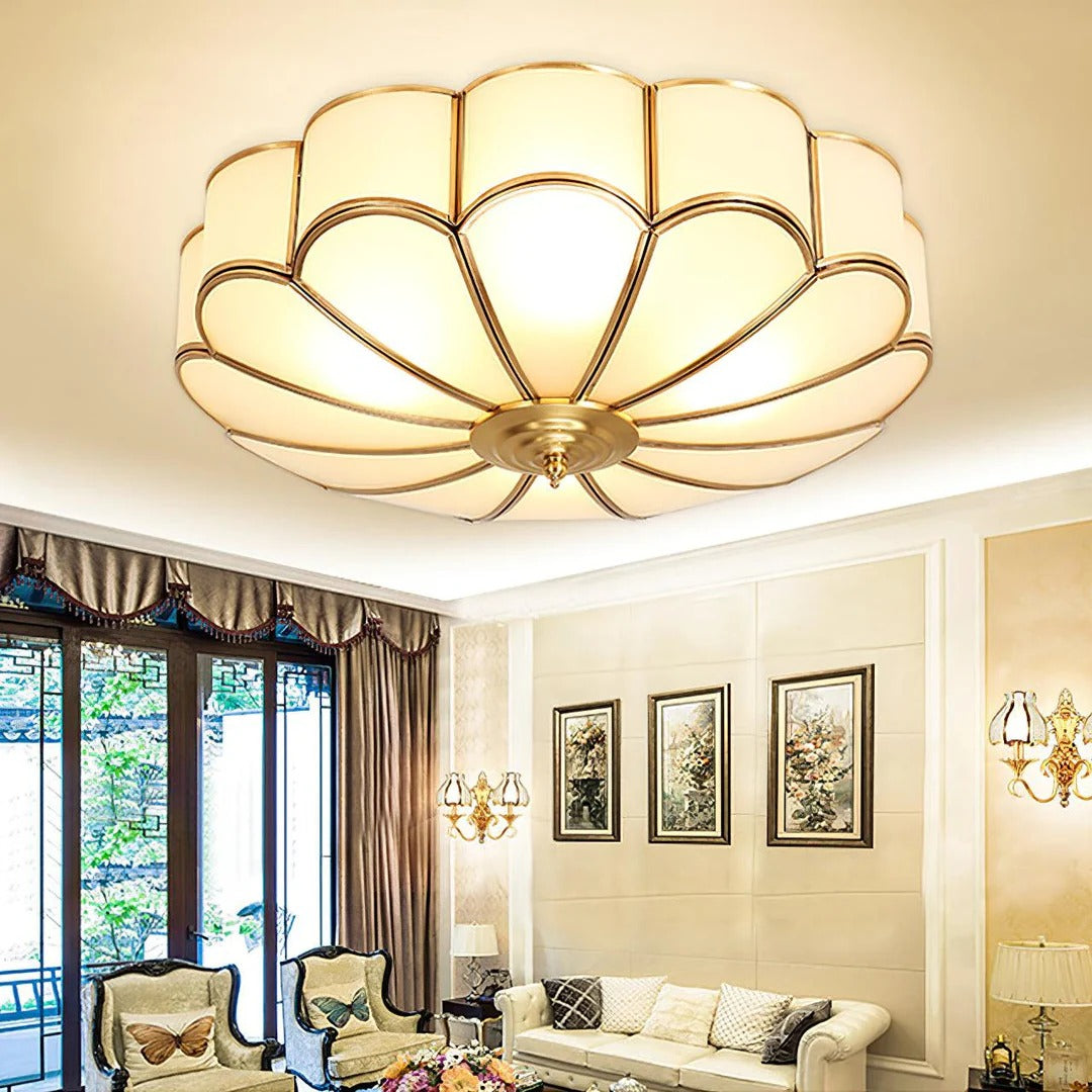 Cleo Vintage Floral Glass Ceiling Light scene9.webp__PID:83ed2e42-24fe-42dc-aeff-b378133798ba