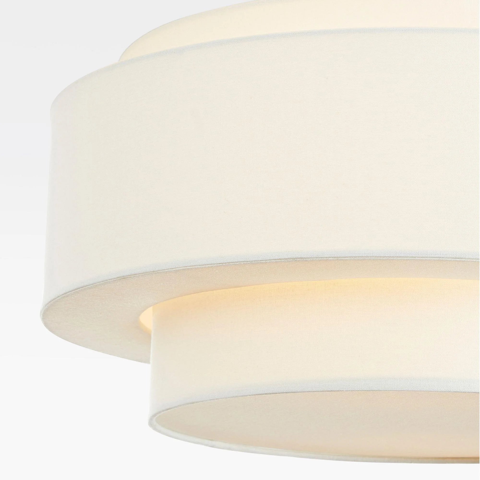 Oriana Modern Cream White Tiered Drum Linen Ceiling Light (3).webp__PID:ba837806-693d-46b2-a196-e2f6ffff1a1a