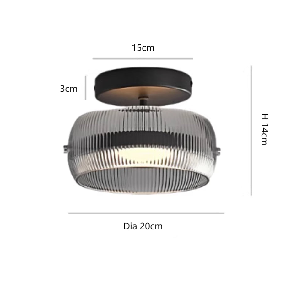 Lampada da soffitto moderna a cupola in vetro a coste Jude size.webp__PID:26fcc16d-28a2-4ff0-9565-e85471f6e764