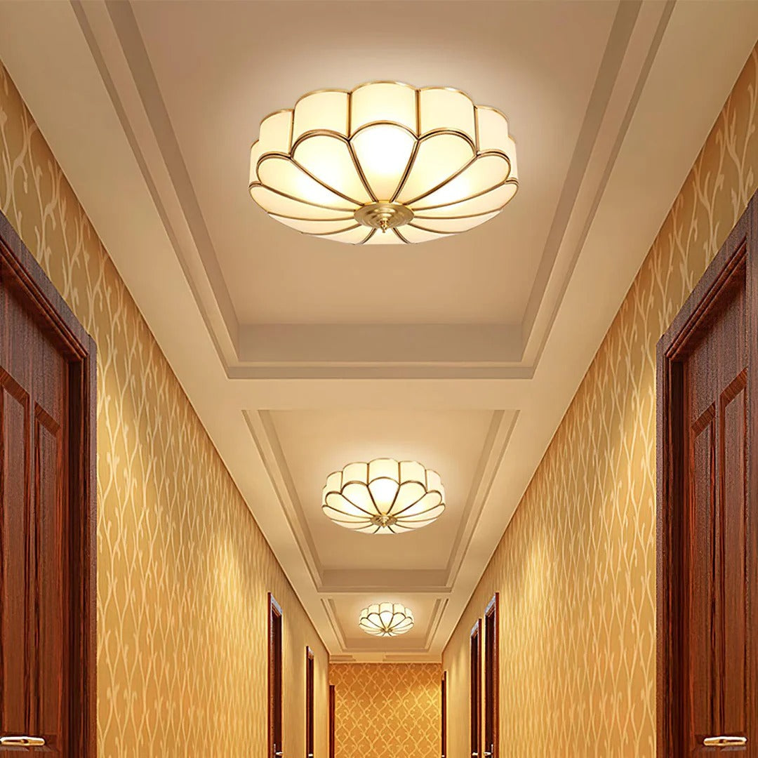Cleo Vintage Floral Glass Ceiling Light scene4.webp__PID:90aa1663-5983-4d2e-8224-fe62dc2effb3