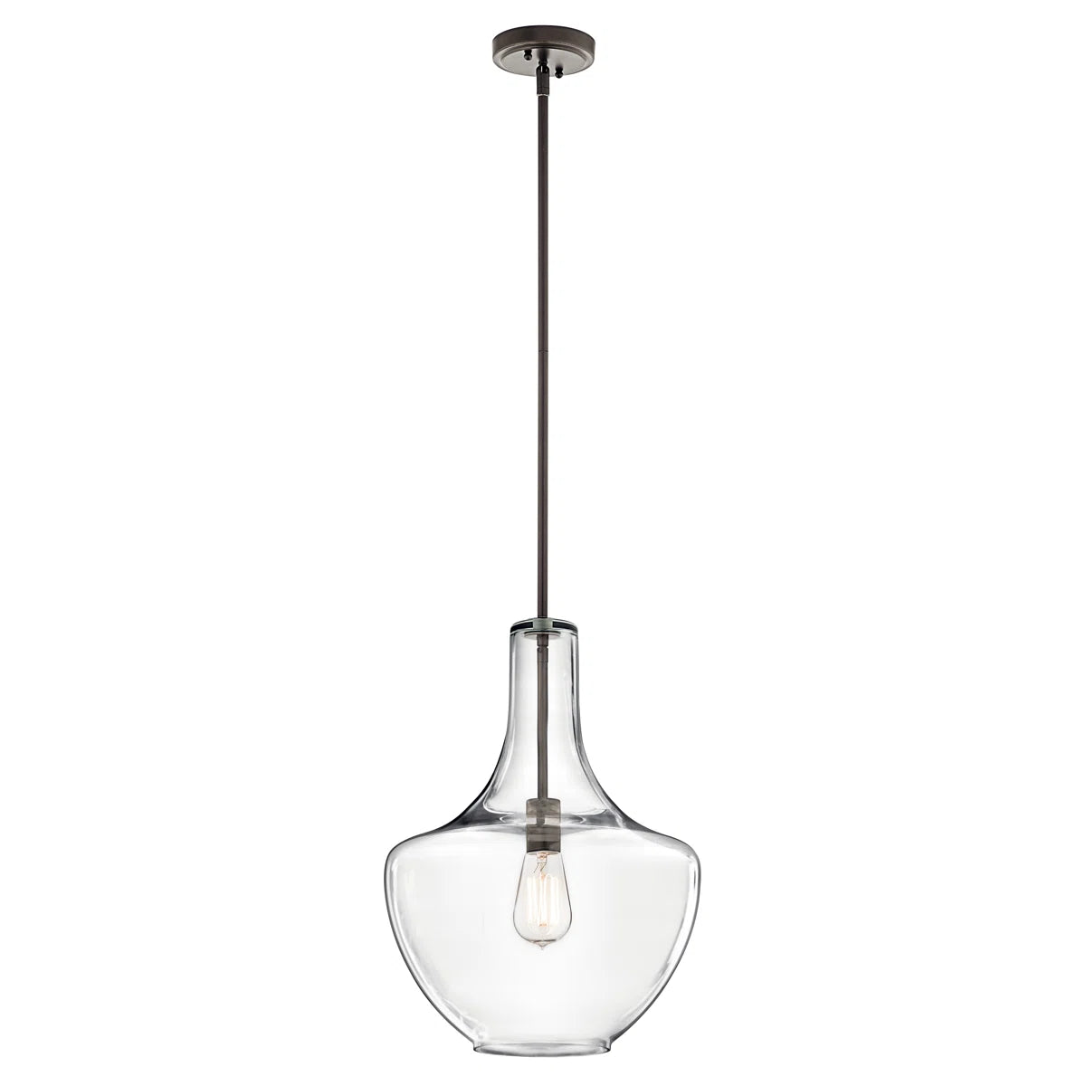 Cedra Modern Farmhouse Bell Glass Lampada a sospensione singola regolabile3.webp__PID:1b0f7a18-4624-4649-9f73-28785c4a5dcd