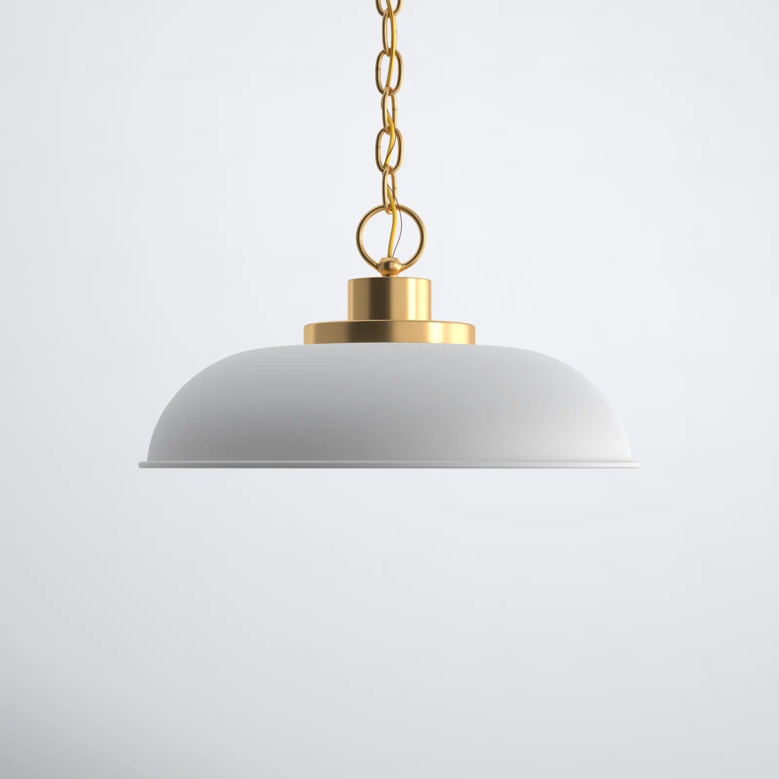 Suspension dôme en métal blanc moderne Briony sku1.webp__PID:77620b07-3197-4fc6-97f7-a04cda82b0e7