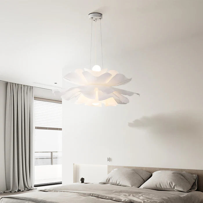 Lampada a sospensione moderna e minimalista a forma di fiore di loto bianco Elijah (3).webp__PID:4d3fa559-7ffe-4e7c-988c-e0b92b3f7ee5