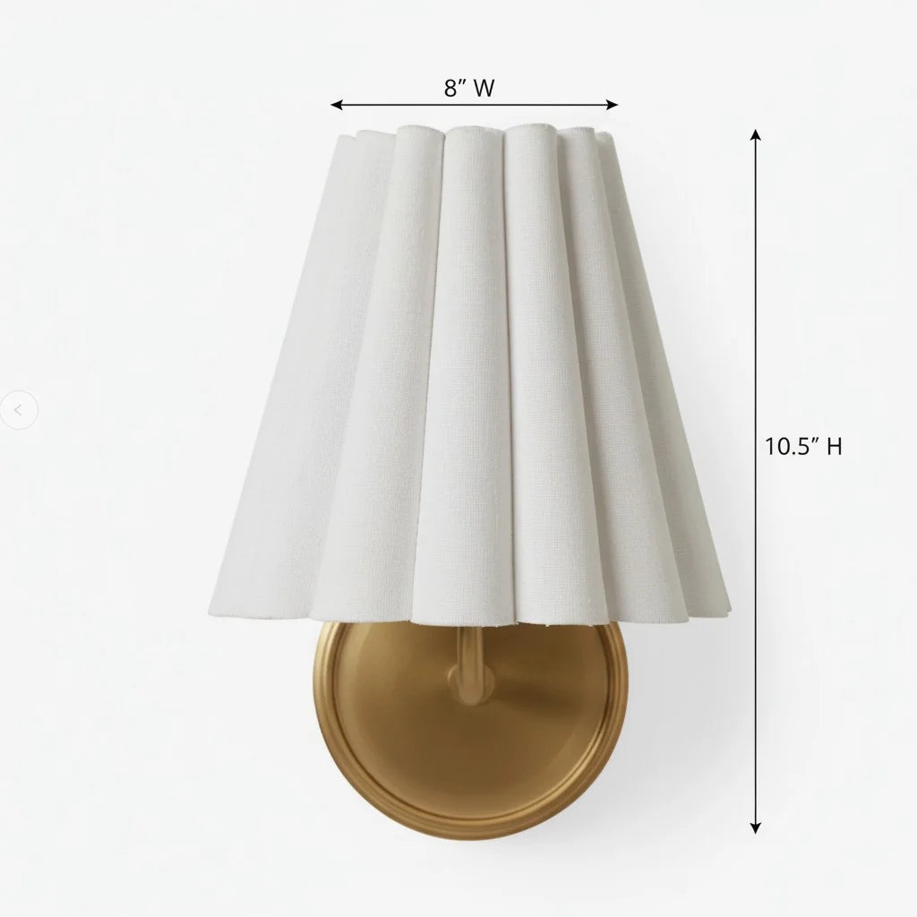 Sconce da parete affusolata in tessuto di lino strutturato minimalista Kaiya size1.webp__PID:c49b6aa1-cc48-4da0-8ece-c194c6d5c6d7