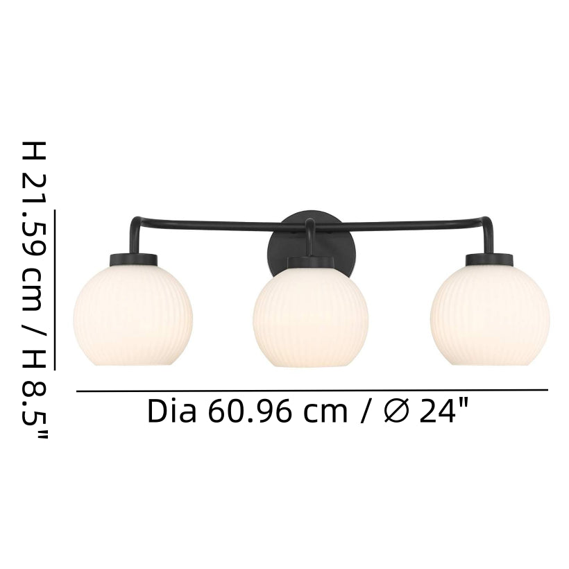 Vero Minimalistyczny 3-punktowy kinkiet ścienny ze szkła mlecznego size.webp__PID:8bc26874-796f-4f2c-a051-0203af276b1d