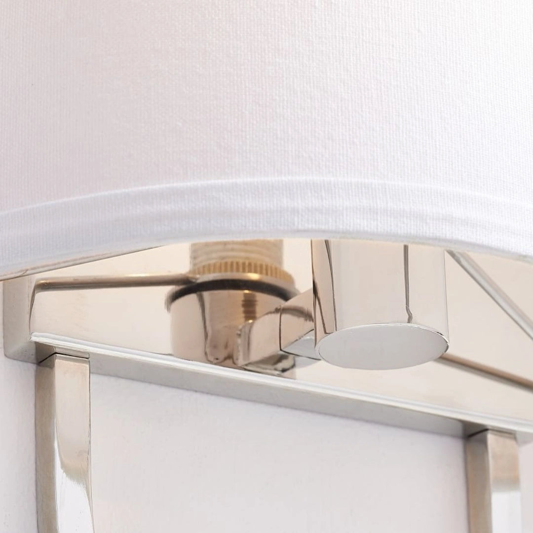 Aplique de pared de metal con pantalla de tela moderna Edena detalle2.webp__PID:f7c023d0-79cb-4dbb-ab07-33c24c68457d