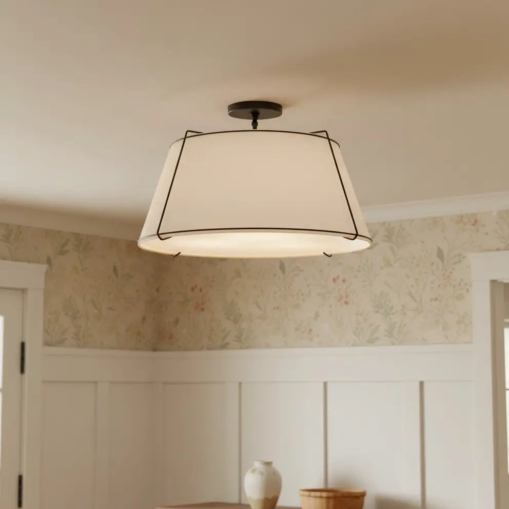 Mireya Modern Farmhouse Linen Drum Deckenleuchte6.webp__PID:762b2b5e-9591-4ca0-85f1-585eeb91a45b