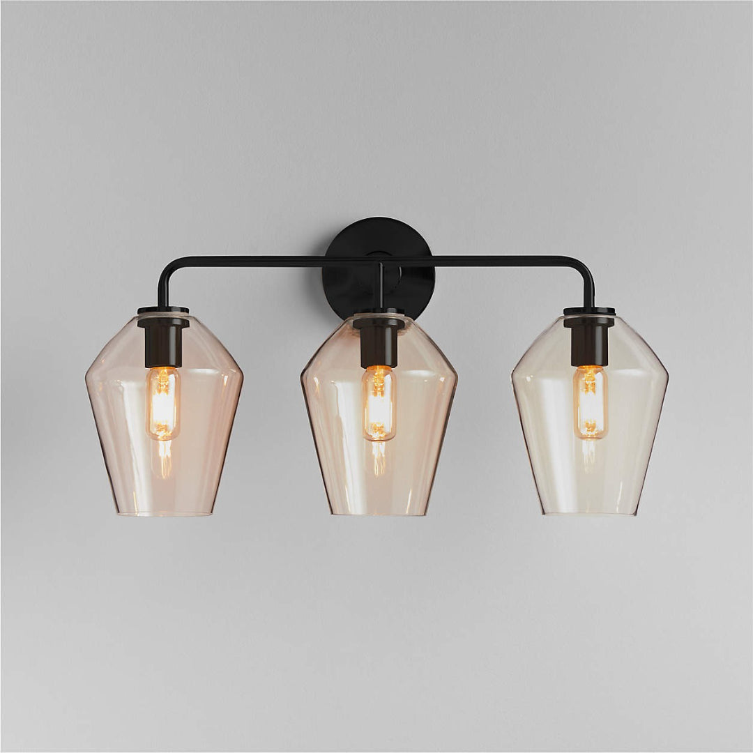 Elara applique da parete moderna in vetro metallo geometrico trasparente nero.webp__PID:c3228eed-f6ce-4f30-90f4-0422cb027e45
