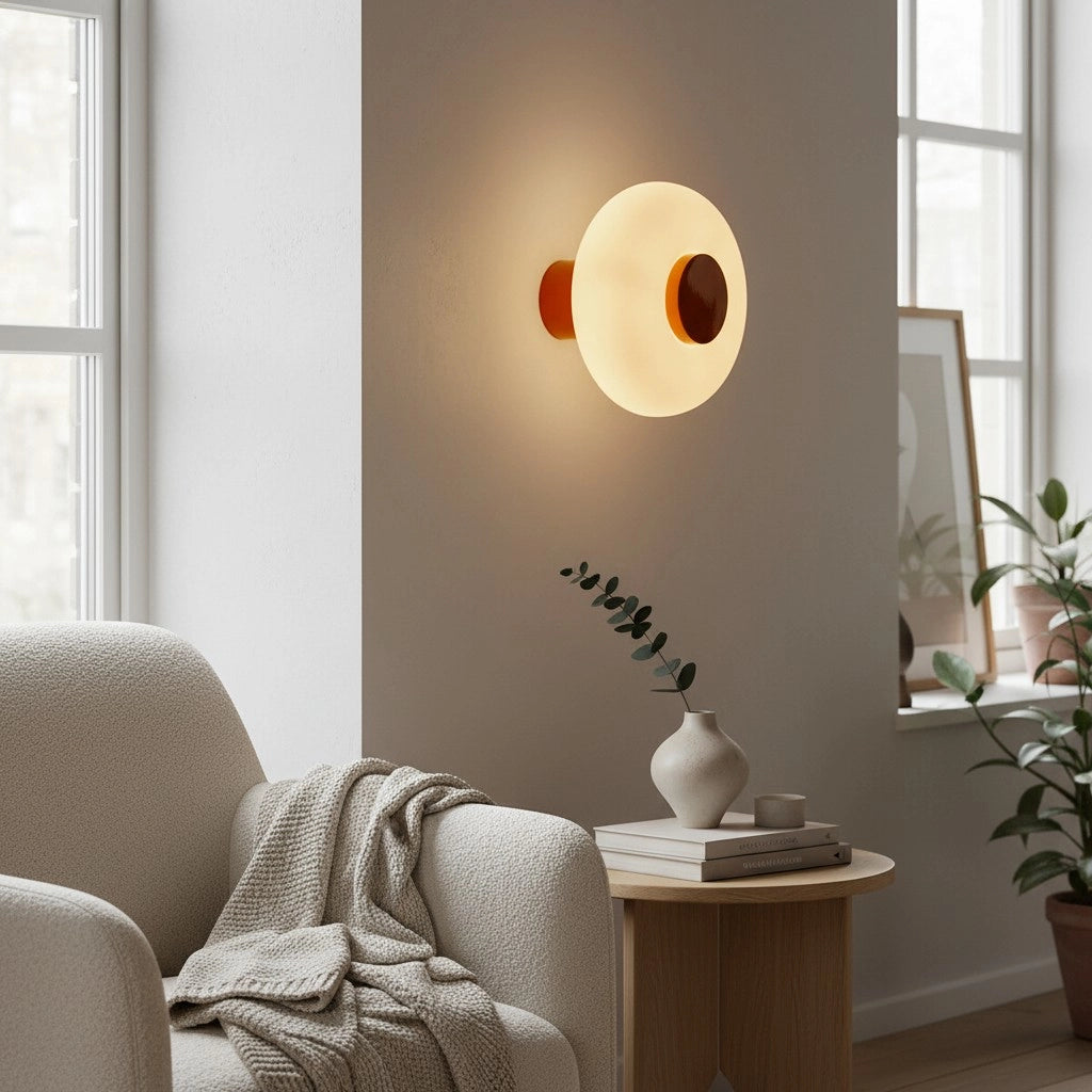 Lampada da parete in vetro rotonda minimalista Vorell7.webp__PID:74f36c95-efa0-430c-91f3-fb97a882b057