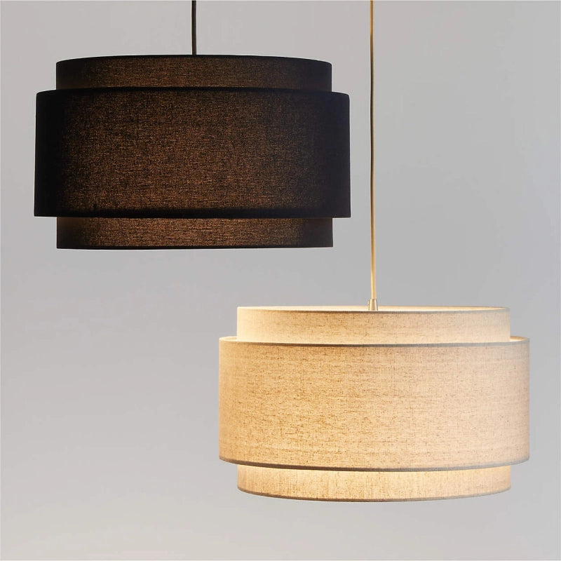 Hayden Modern Linen Drum Pendelleuchte1.webp__PID:649a01e6-6d62-444b-ad9d-e56a08a90710