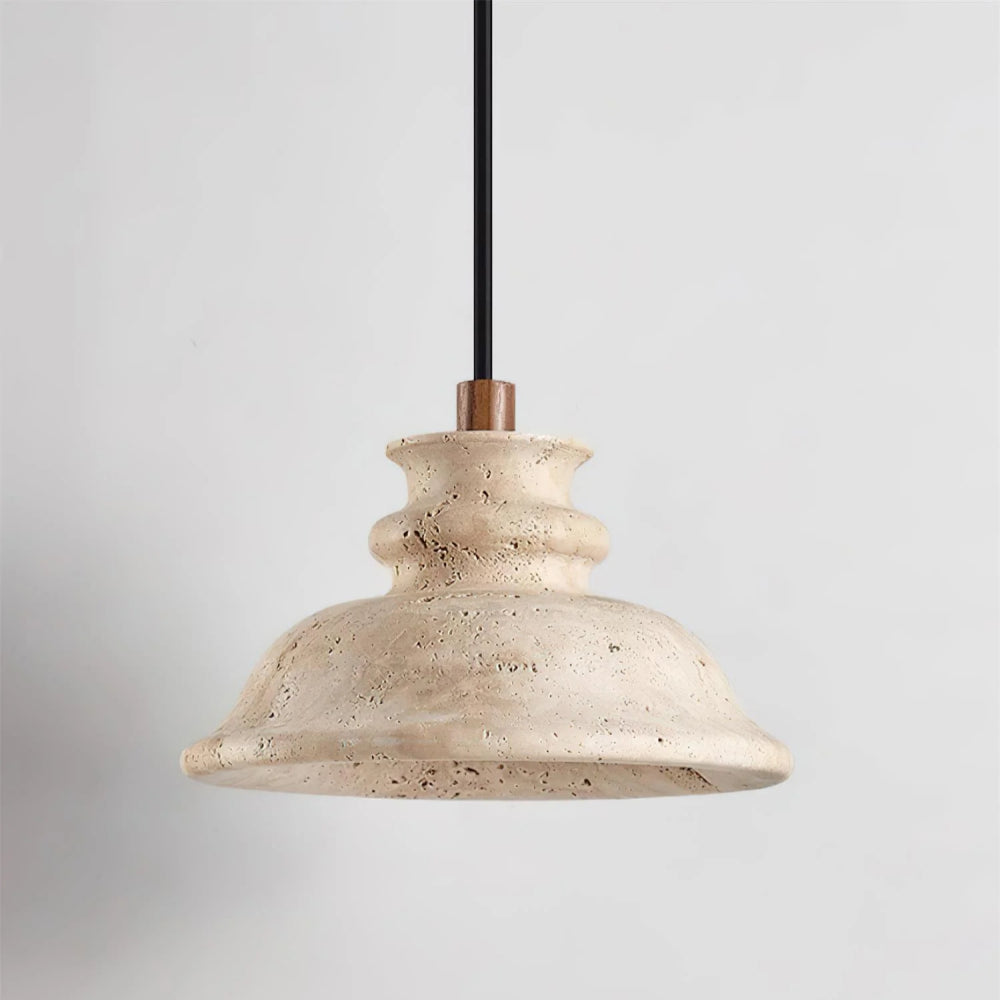 Maja Wabi-Sabi Bell Travertin Pendelleuchte1.webp__PID:5ce6e580-6bde-4f69-b612-1d8fdcef2de4