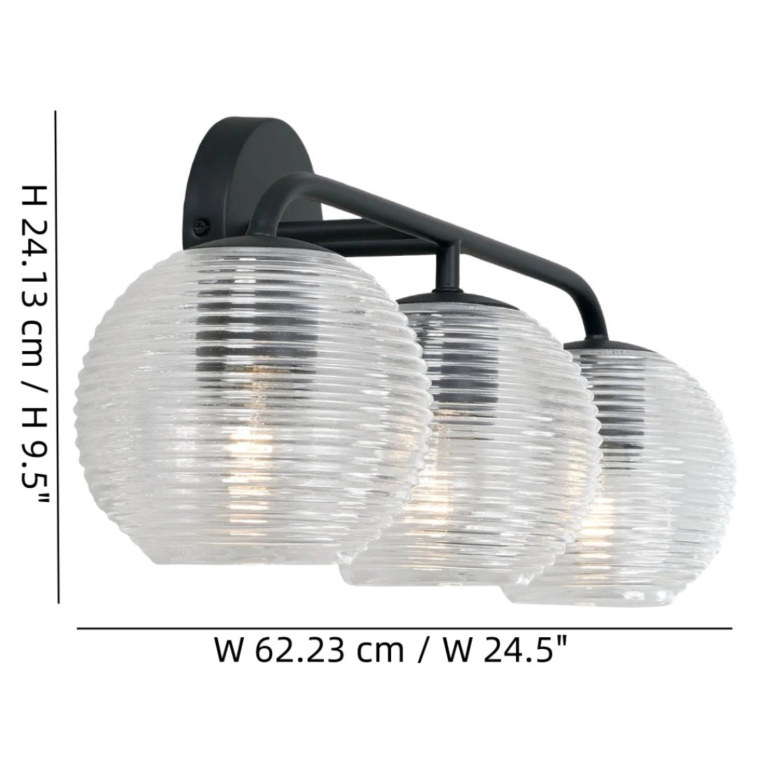 Aplique minimalista Huxley de 3 luces de vidrio acanalado tamaño.webp__PID:97733963-43cf-4f9f-ad82-3da44ef79346