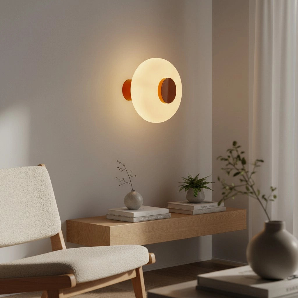 Lampada da parete in vetro rotonda minimalista Vorell5.webp__PID:42db74f3-6c95-4fa0-a30c-11f3fb97a882