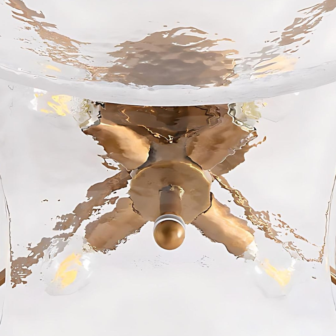 Plafoniera moderna in vetro con ondulazione dell'acqua Aura dettaglio1.jpg__PID:f427eb63-0203-417b-ae6e-45d4e30f1da0