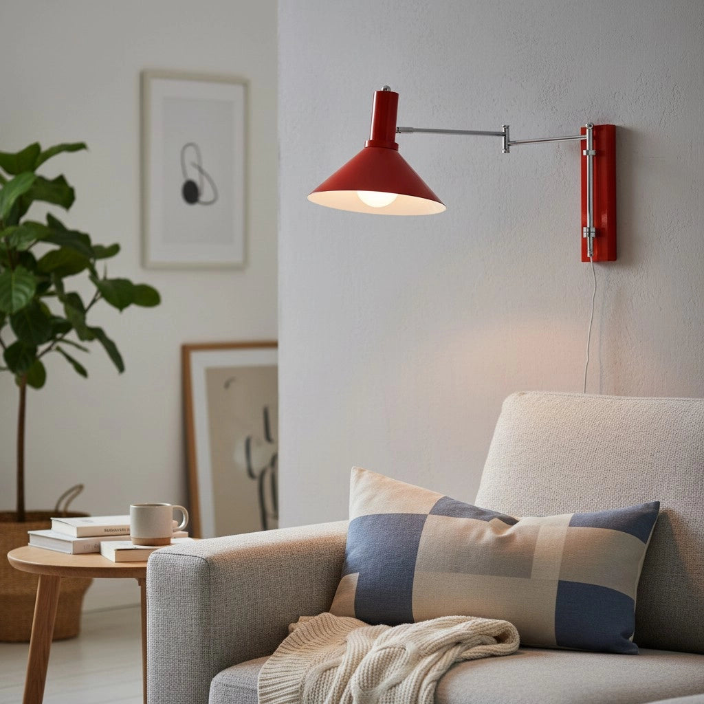 Lámpara de pared con brazo oscilante de color Kaisa Bauhaus9.webp__PID:d87d2ffb-e84b-434c-9f0e-b570e5eeea13