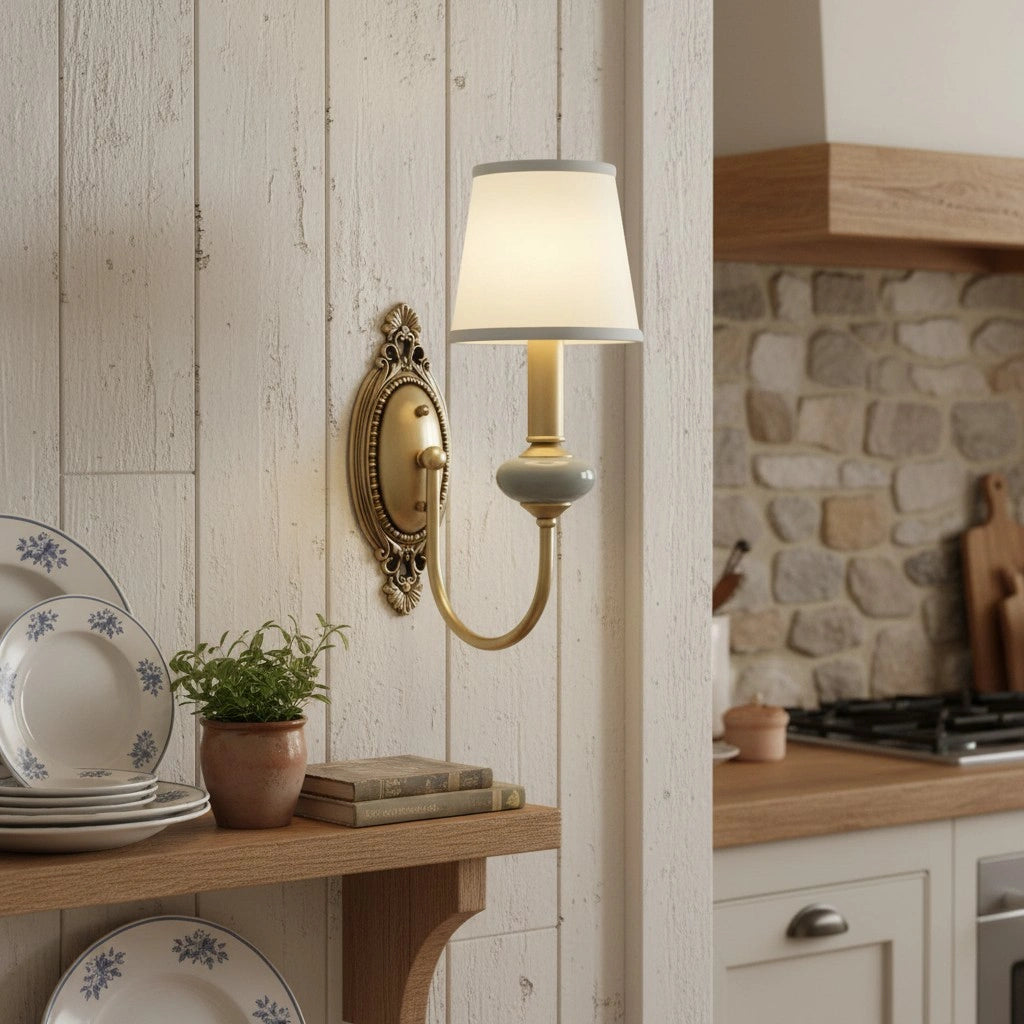 Della wall lamp in kitchen setting