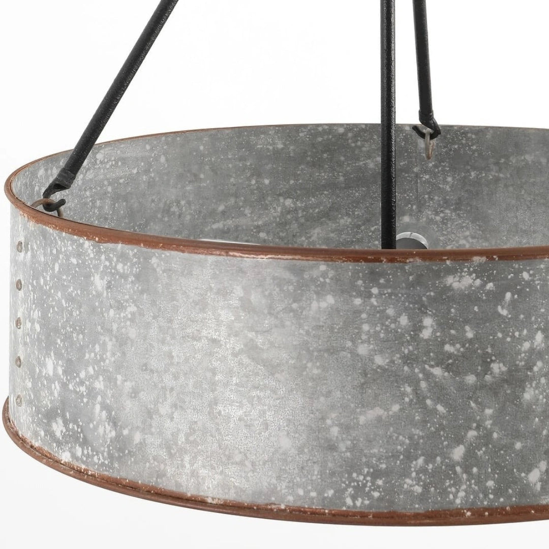 Lámpara colgante de tambor de metal industrial Baxter detalle5.webp__PID:57d5f609-5667-422f-81a5-da5973dad986