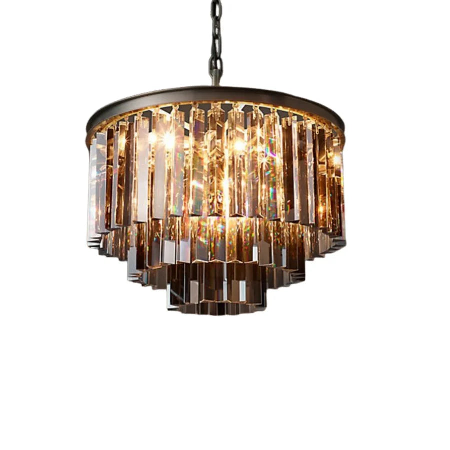 Lustre à tambour en cristal et métal de luxe Kira Vintage sku 4.webp__PID:641abef2-c885-4d46-9c07-c4449f7b6876