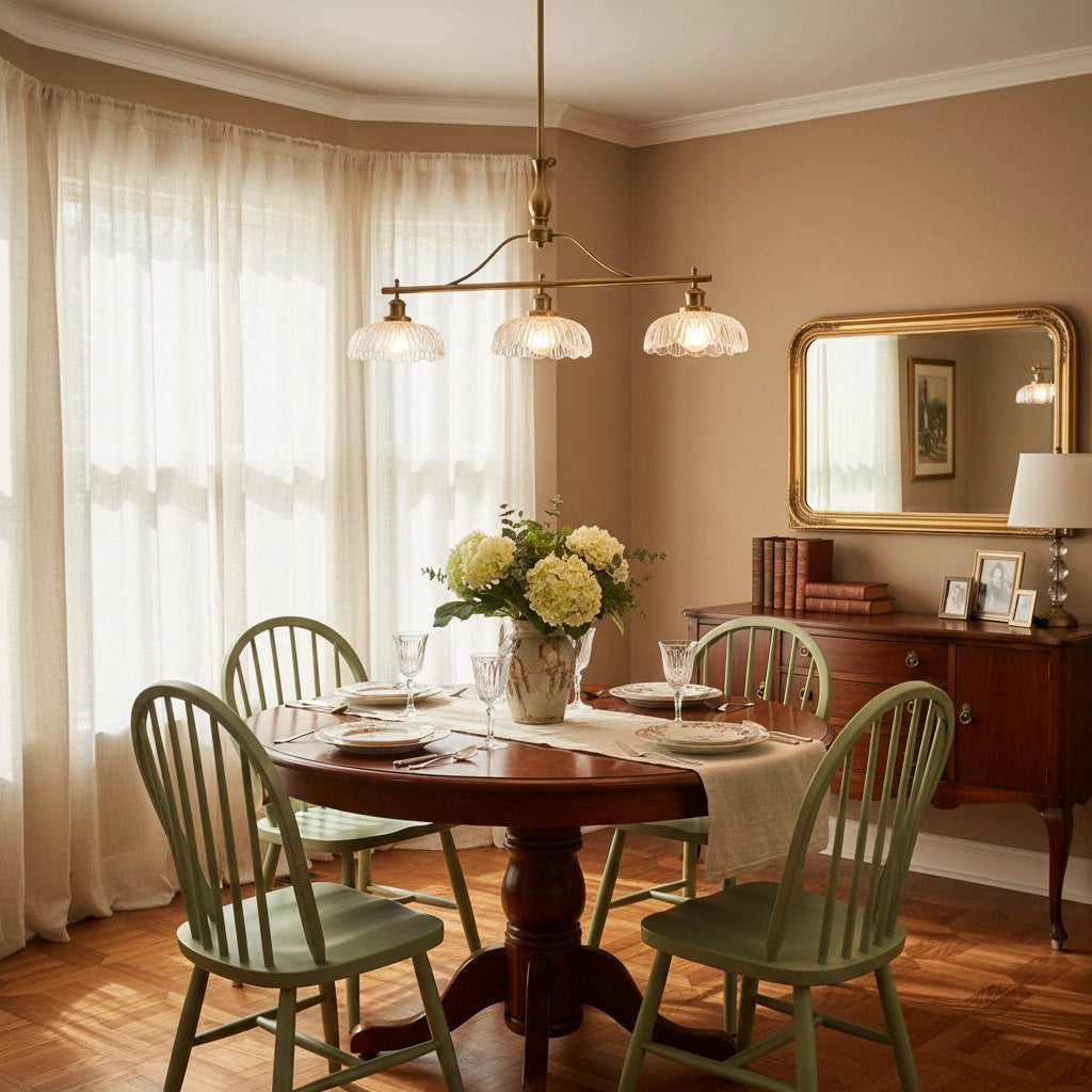 Lampadario a 3 luci Rowan vintage in vetro strutturato10.webp__PID:dfb71adc-b50a-451a-a43b-bb193928c562