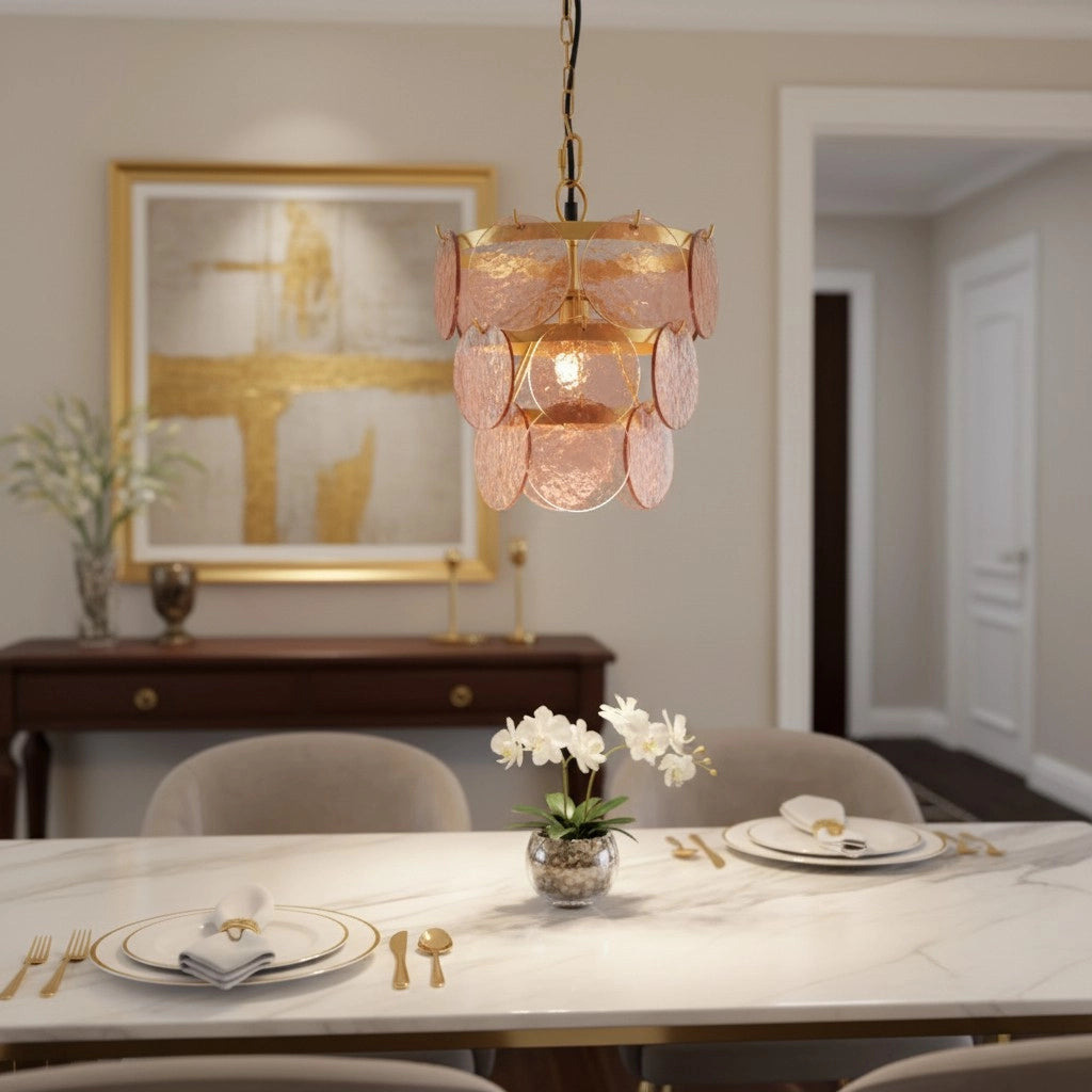 Brage Luxurious Glass Layered Scallop Chandelier4.webp__PID:76ee3f0c-cf05-4df3-85fe-f075f8e1f1c6