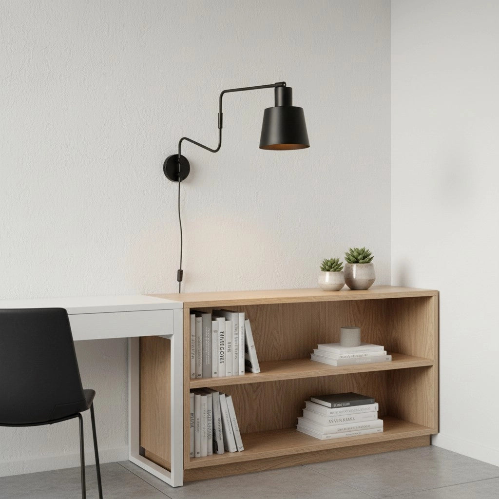 Lampada da parete minimalista con braccio oscillante Torsten15.webp__PID:af00861c-1277-4a03-820a-1d621de0f897