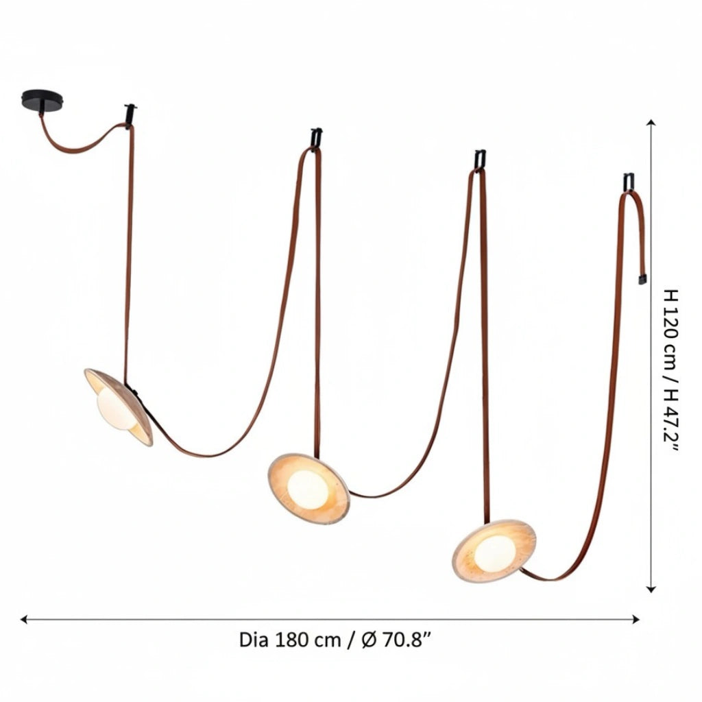 Lampadario in travertino Judith Modern Ceylon Belt100.webp__PID:918228e5-3d80-459b-8598-2fe8ec7b6548