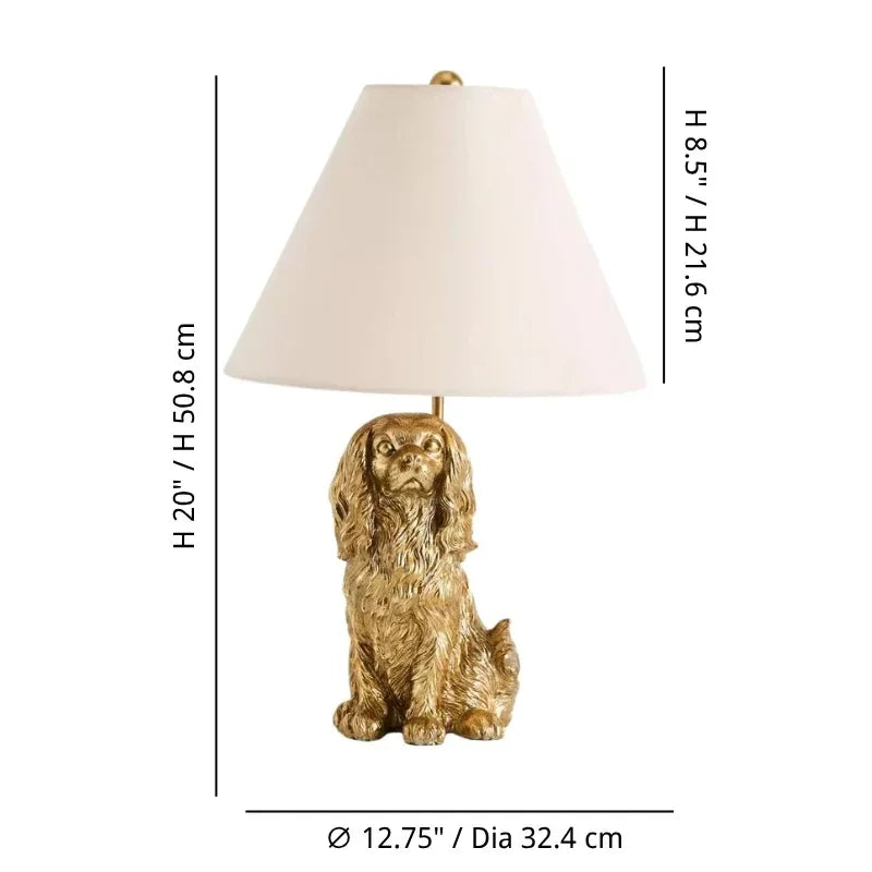 Lampe de table en forme d'animal en métal et tissu vintage Mirel size2.webp__PID:25be39ae-ca3e-4f77-8238-2e14abb8806b