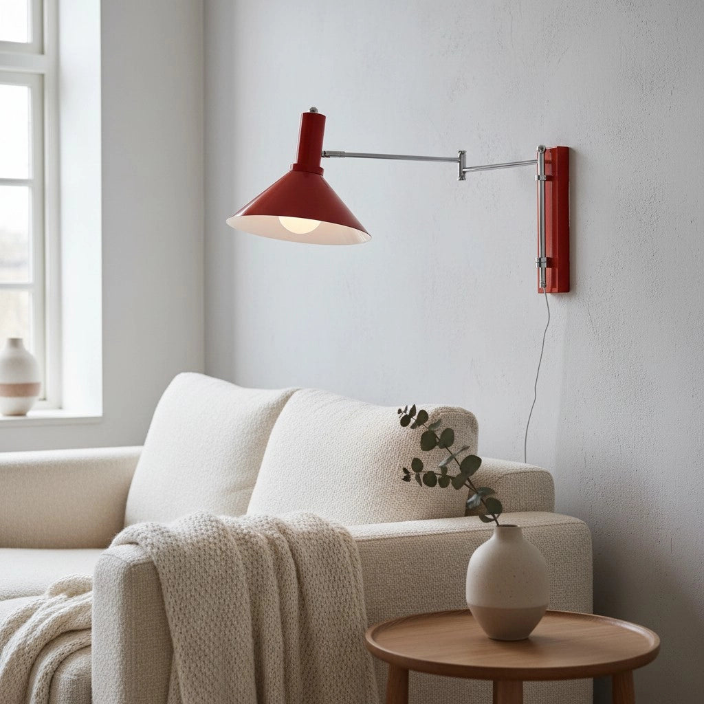 Lámpara de pared con brazo oscilante de color Kaisa Bauhaus14.webp__PID:19abe556-e5e2-43ce-9ffa-fdaec431dc06
