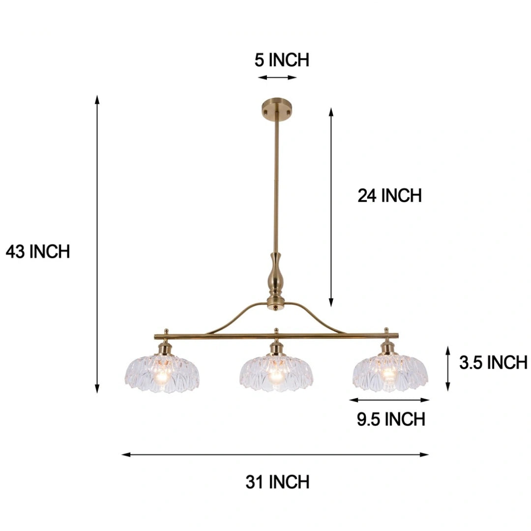 Lampadario a 3 luci Rowan vintage in vetro strutturato size.webp__PID:dcb50ae5-1a64-4bbb-9939-28c5625a1220