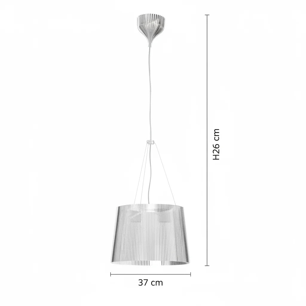 Lampada a sospensione LED Puralume trasparente.webp__PID:e04a017b-4875-4d1f-9d99-684646eee68e
