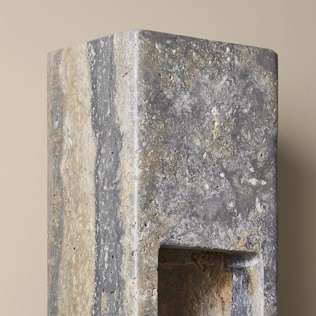 Sconce da parete minimalista in travertino per interni ed esterni Zoey grigio scuro 4.webp__PID:fa1b0b26-fa18-4e25-8e52-a56508aabd47