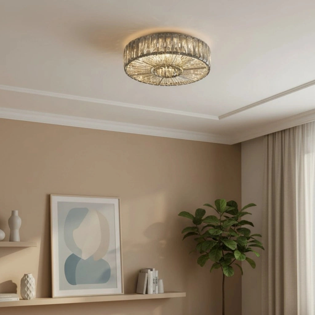 Mirko Modern Luxury Circular Glass Ceiling Light