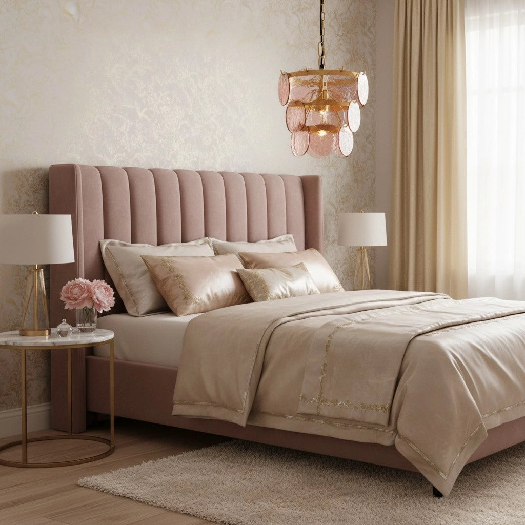 Brage Luxurious Glass Layered Scallop Chandelier5.webp__PID:08709f00-c98d-40b4-a6a3-3ecba37235db