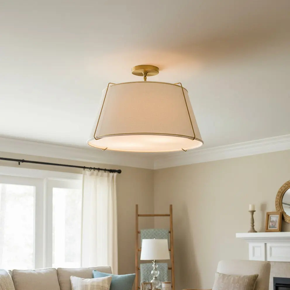 Mireya Modern Farmhouse Linen Drum Deckenleuchte5.webp__PID:2c762b2b-5e95-419c-a085-f1585eeb91a4