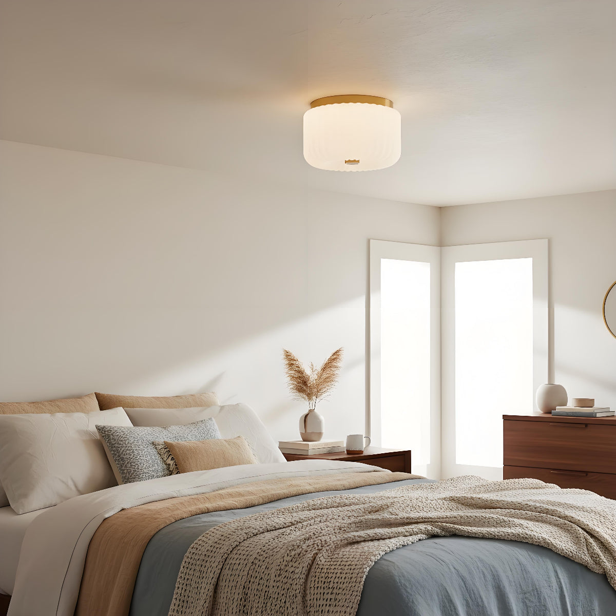 Lirael Moderne minimalistische Milchglas-Deckenleuchte6.webp__PID:7d7359d5-de77-41b0-bbba-916e24133bb1