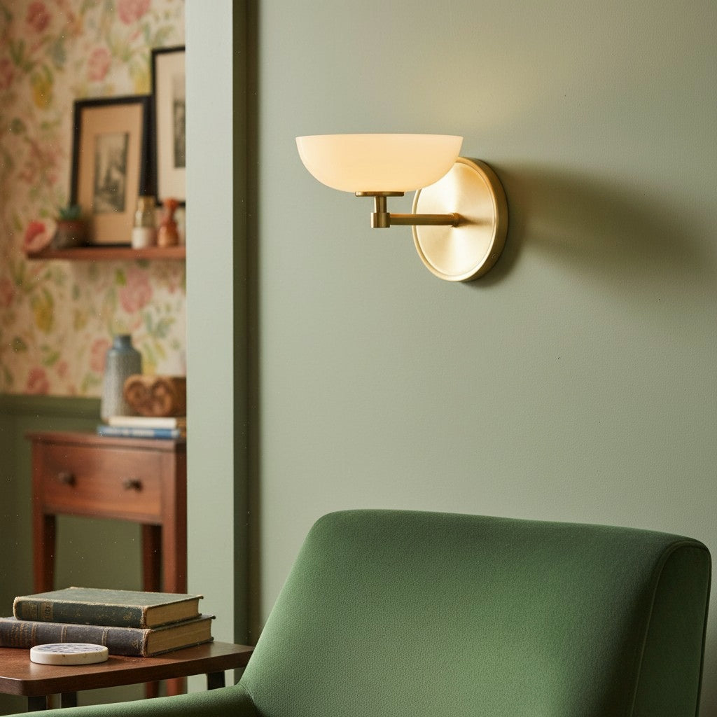 Aplique de pared con cuenco de cristal de champán vintage Eliza2.jpg__PID:dafb135a-2f36-4a7a-899f-9eeaa7f186df