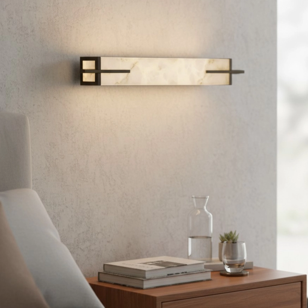 Kaius Lampada da parete moderna rettangolare in alabastro11.webp__PID:6715954c-6b6f-4744-a708-97f14a9e35ea