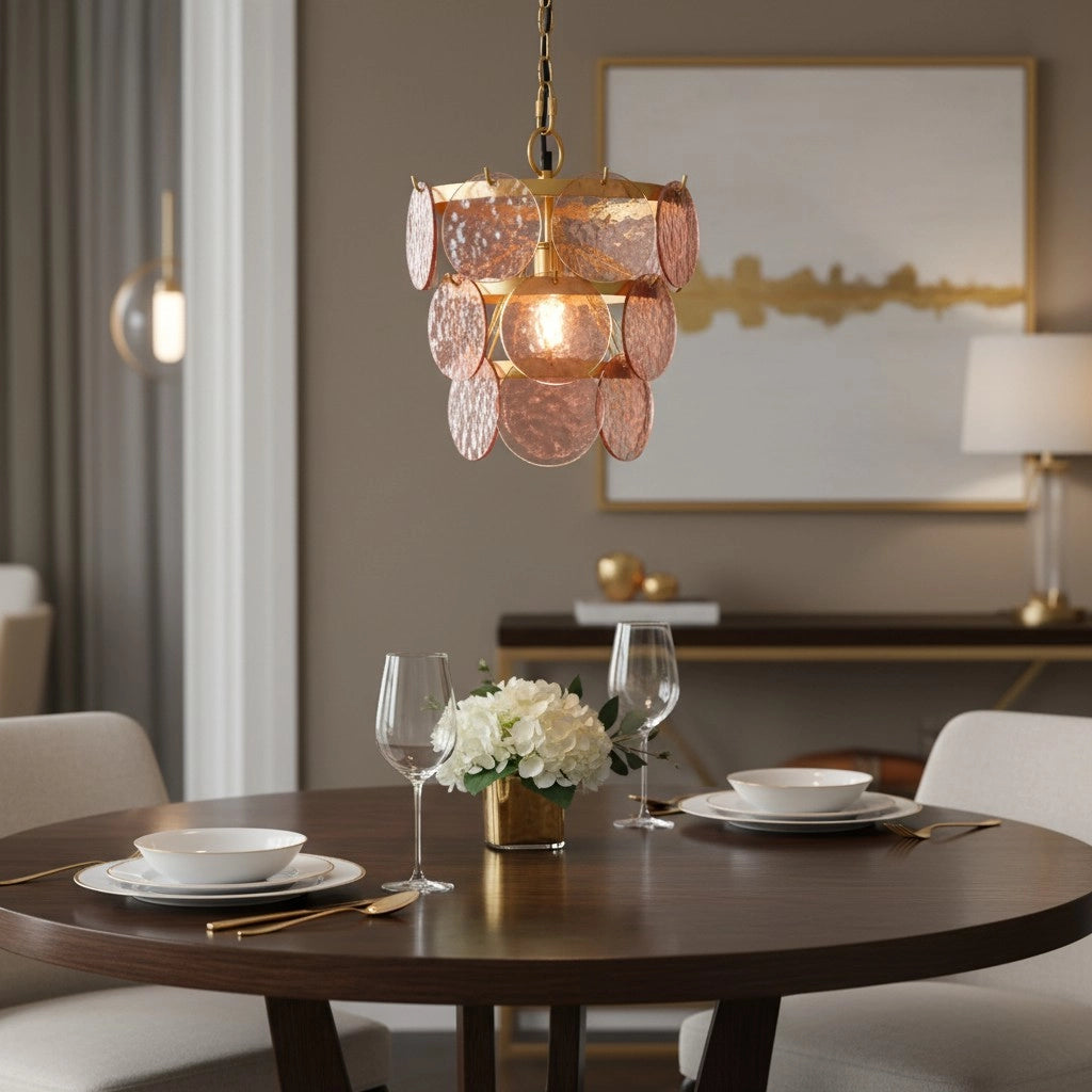 Brage Luxurious Glass Layered Scallop Chandelier11.webp__PID:183f846f-9317-447c-88bb-54d08a224dd6