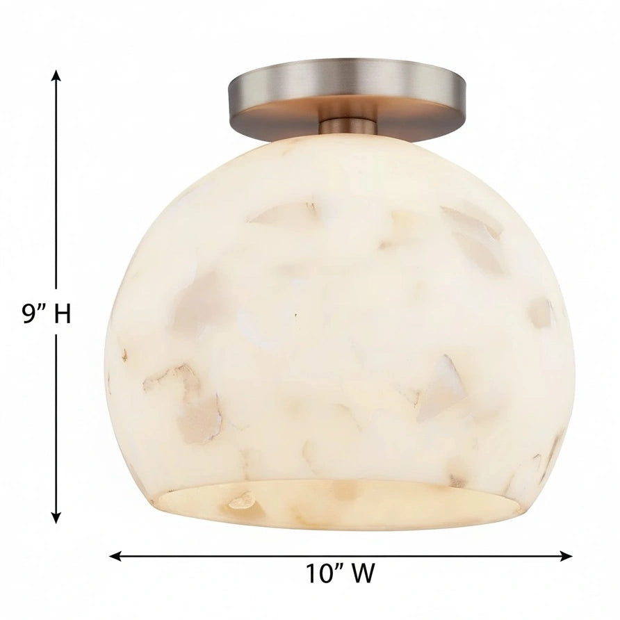 Lámpara de techo de montaje semiempotrado Katson Modern Alabaster size.webp__PID:e629d90c-f6ef-4852-9893-c5d7bb0dd228