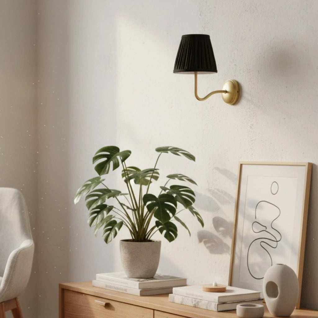 Applique murale plissée en coton et lin vintage Valkeryn4.webp__PID:b9ca6d68-b54e-44d0-b1c8-17e31757fc6e
